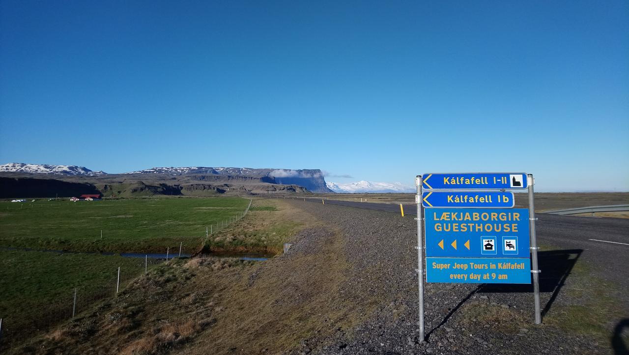 Laekjaborgir Guesthouse Kálfafell Buitenkant foto